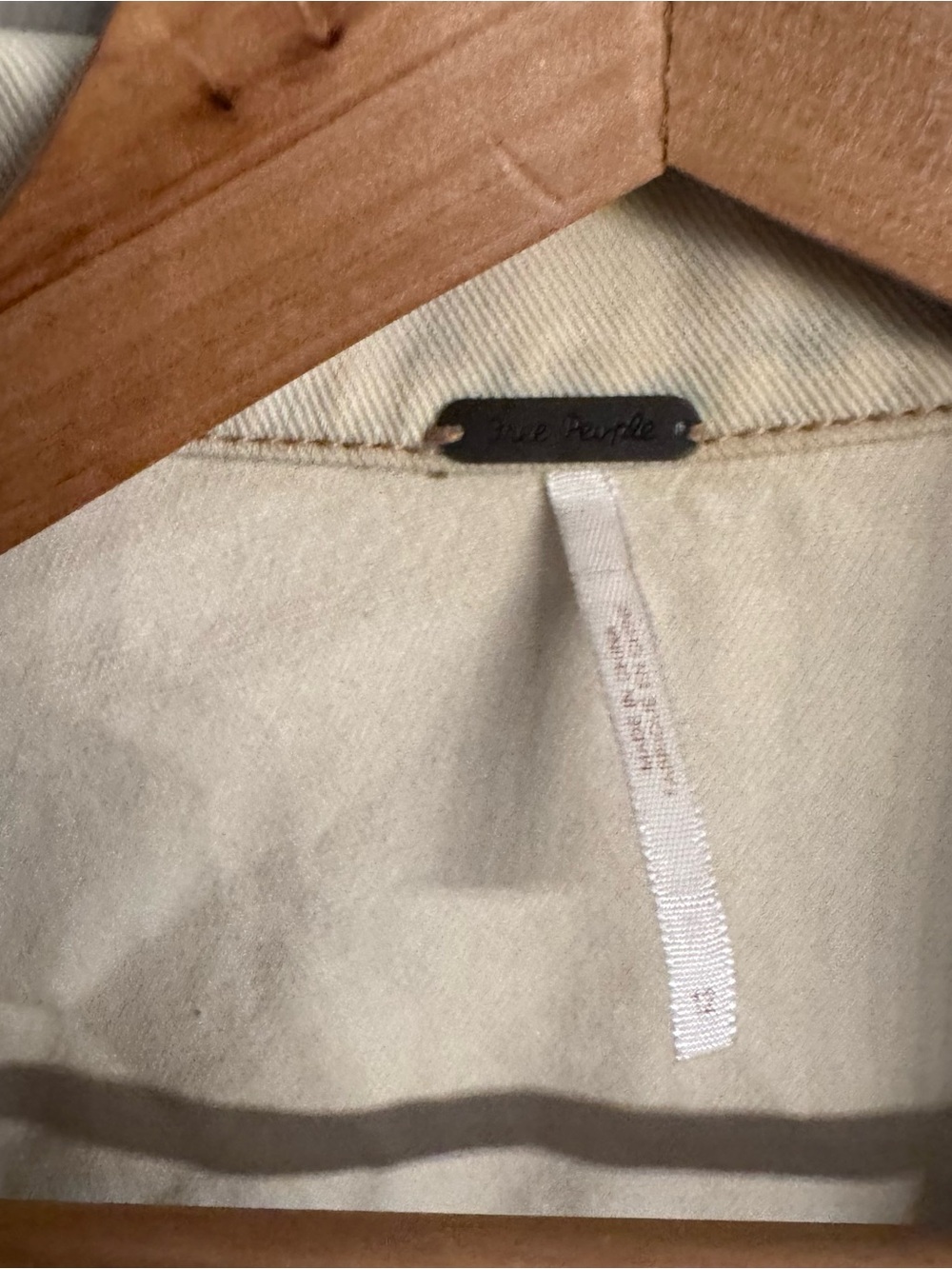 FREE PEOPLE Ripped Denim Jacket - Picture 4 of 5